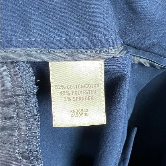 Van Heusen Navy Stretch Dress Pants - Picture 11 of 12